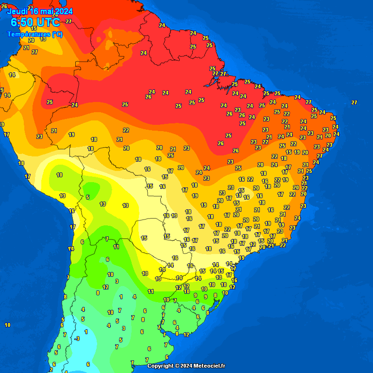 Temperatures