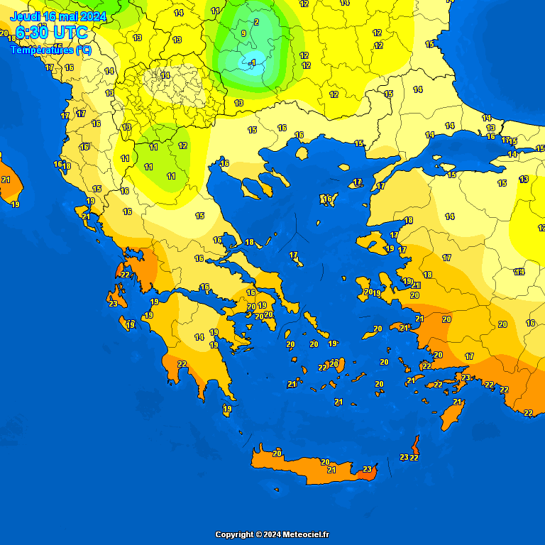 Temperatures