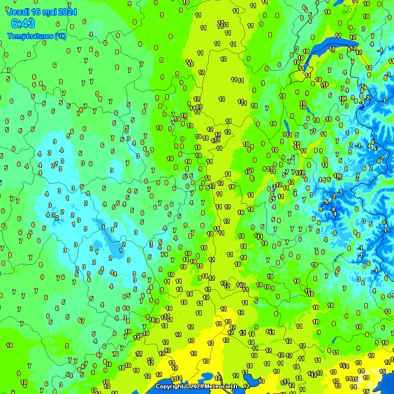 Temperatures