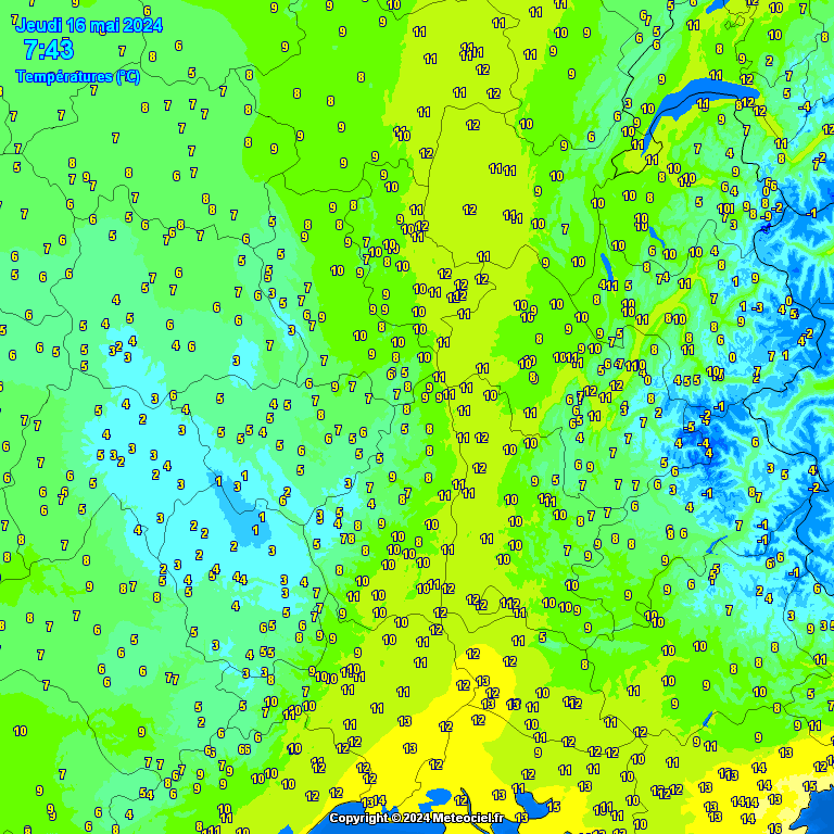 Temperatures