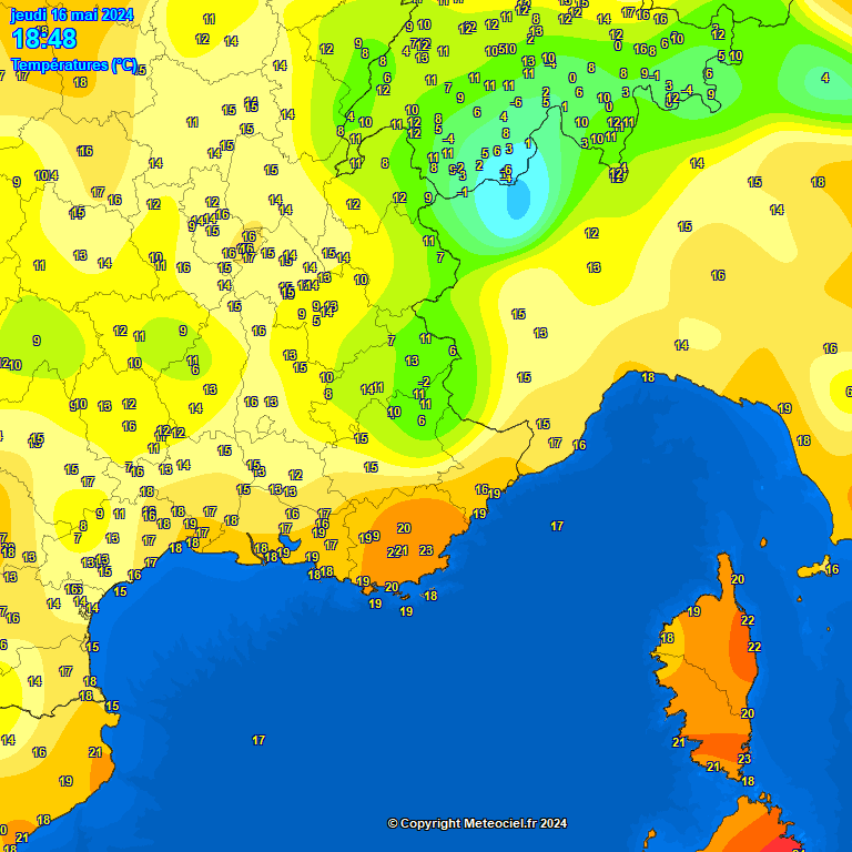 Temperatures