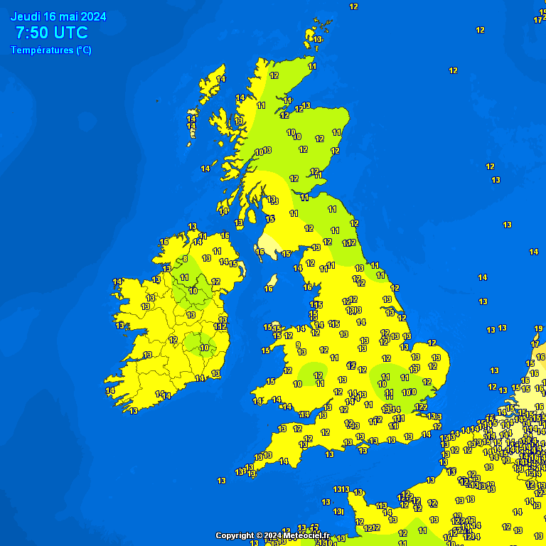 Temperatures