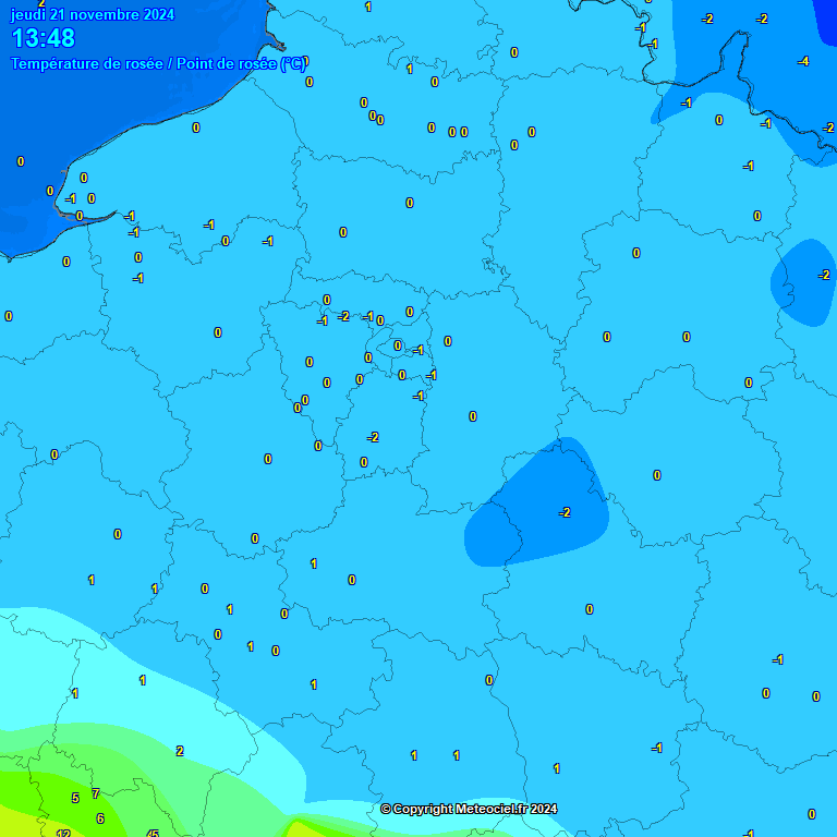 Temperature - point de rose