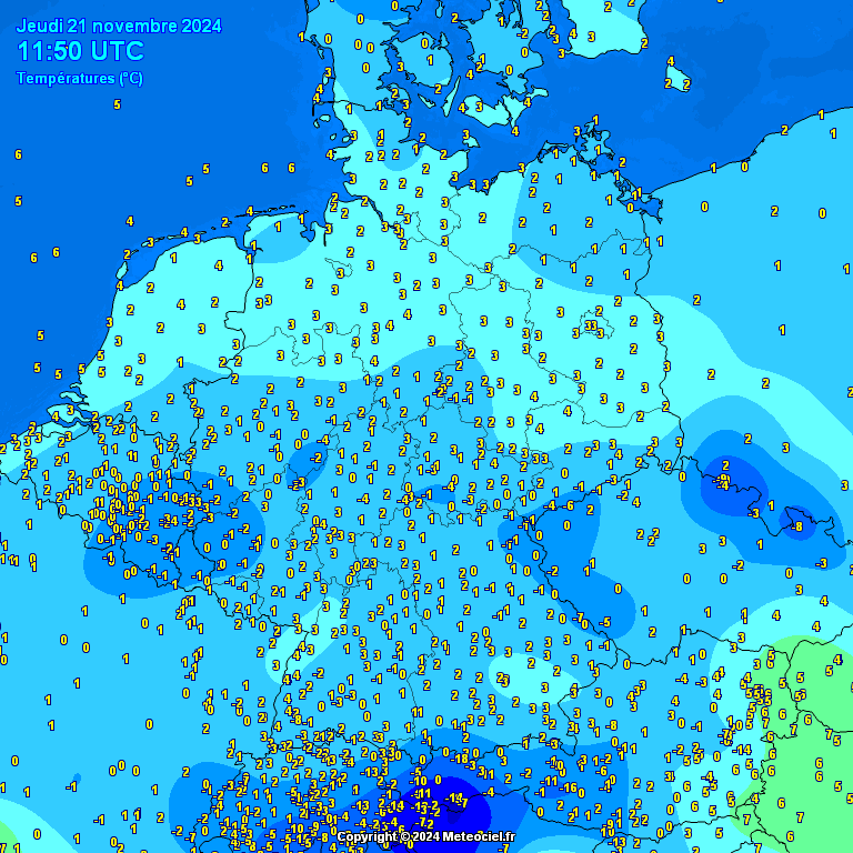 Temperatures