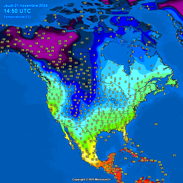 Temperatures