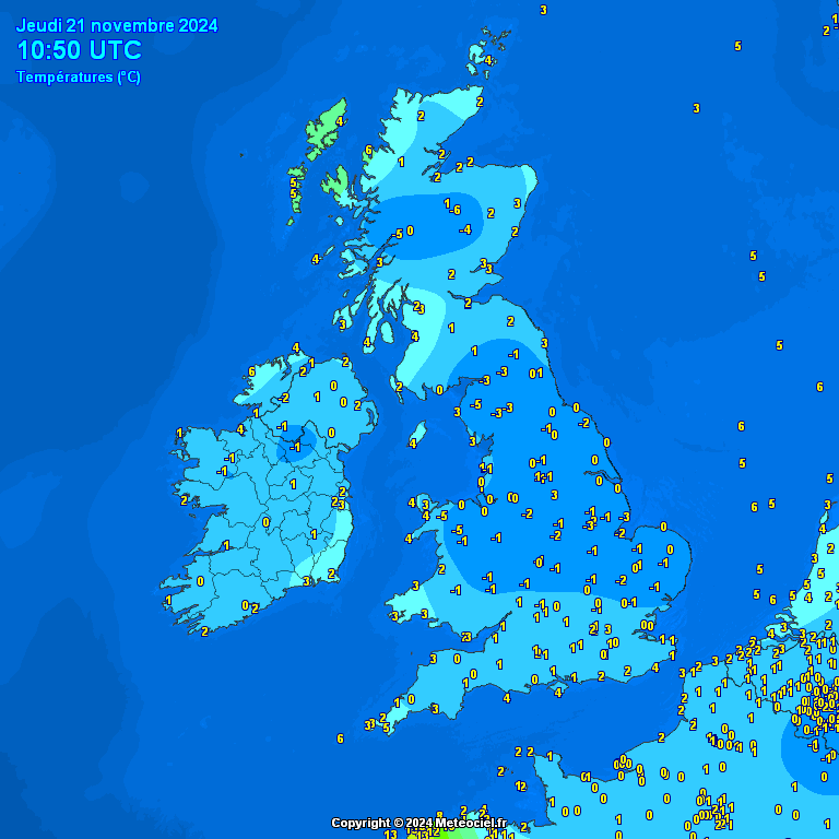 Temperatures