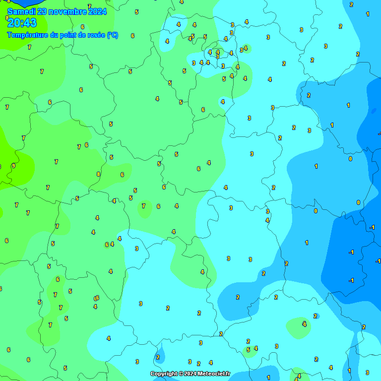 Temperature - point de rose